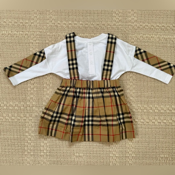 NWT! Burberry baby 2 pc dress set - Picture 7 of 8